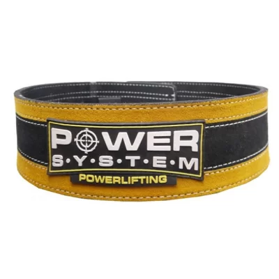 Пояс для важкої атлетики PS-3840 Black/Yellow